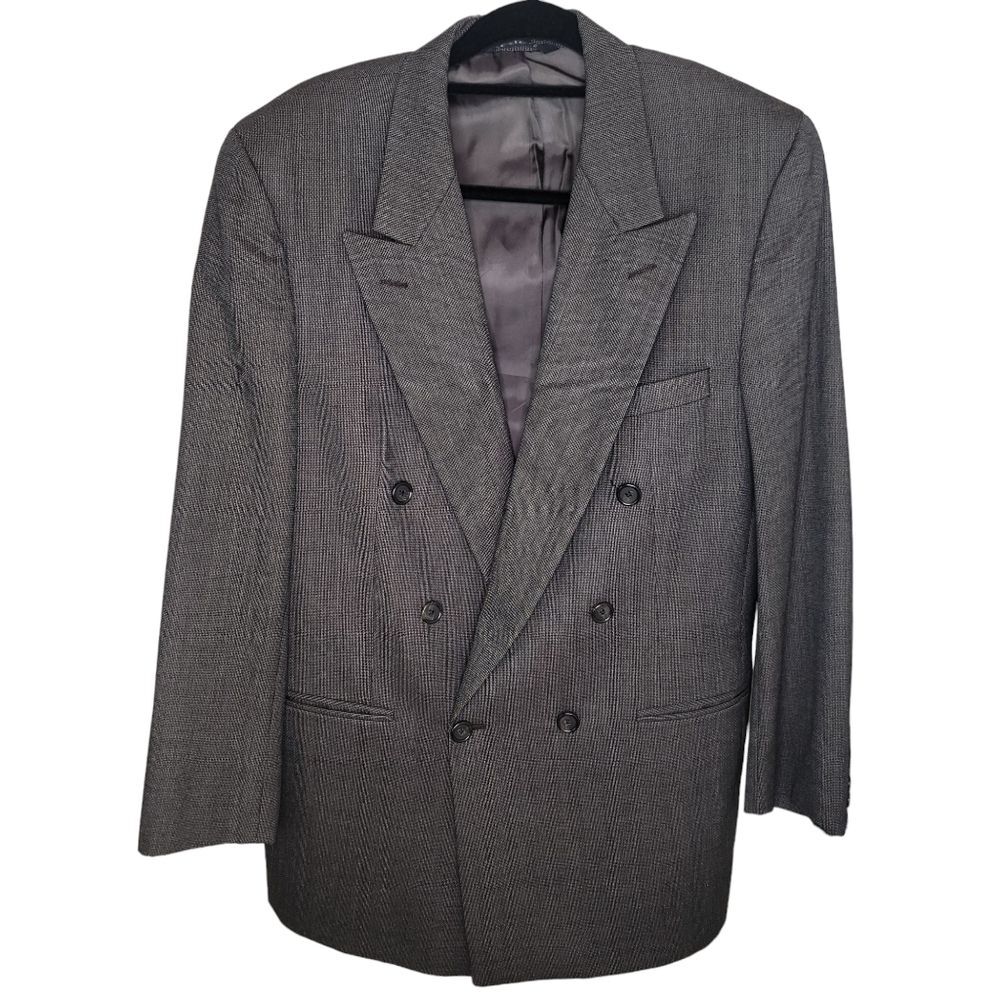 Burberrys' Vintage Wool Men's Sport Coat Blazer 44